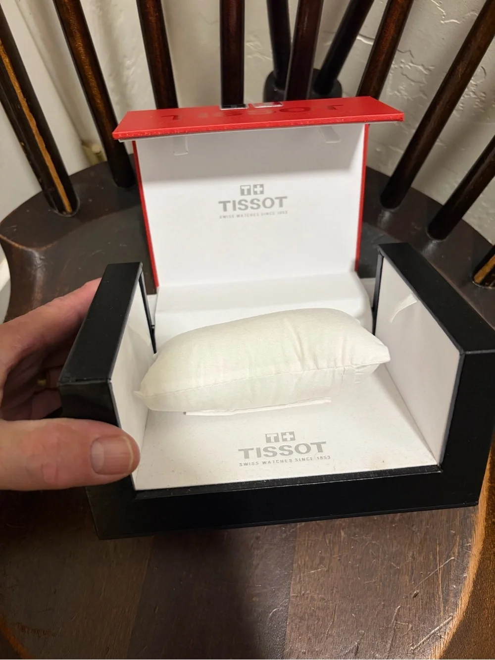 Original Tissot Swiss Watch Box Complete with Booklets and paperwork